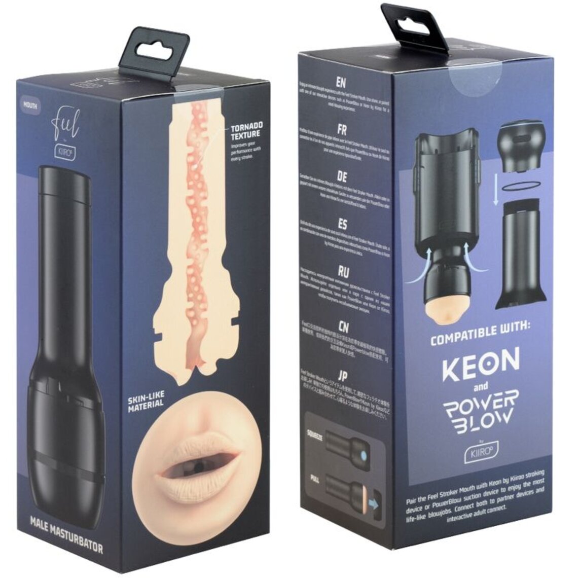 KIIROO feel - Blowjob mouth masturbator