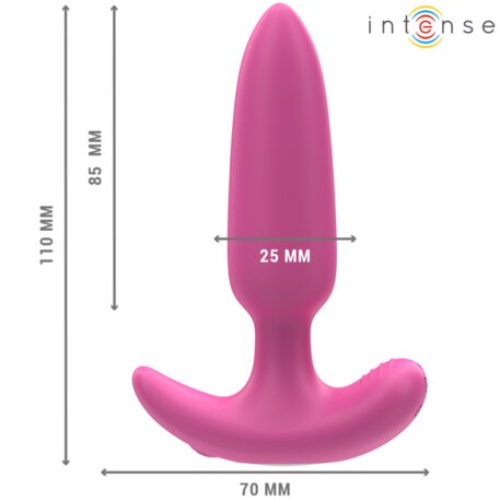 INTENSE ross - Pink vibrating anal plug | Vibrator INTENSE ross - Pink vibrating anal plug | Vibrator